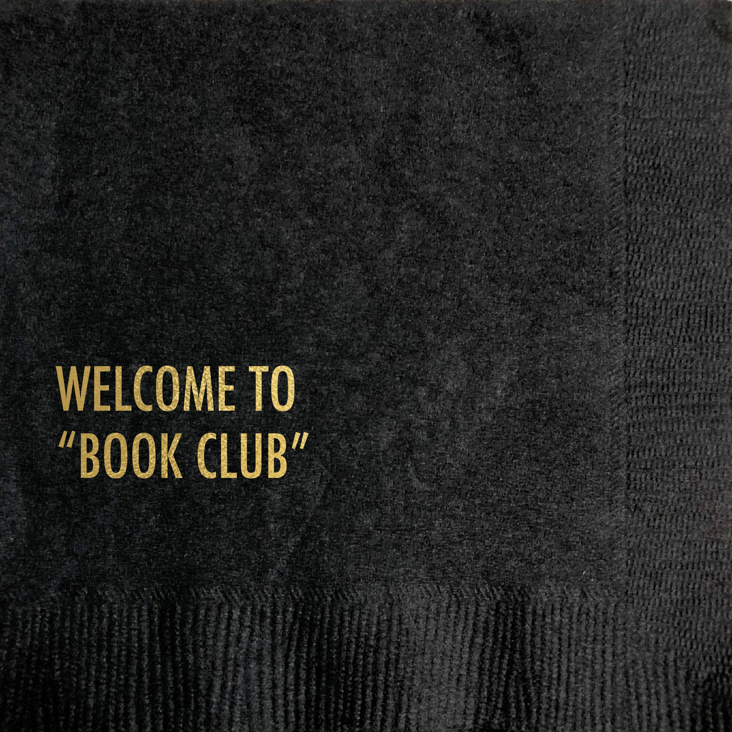Book Club Cocktail Napkin, photo 1 of 2