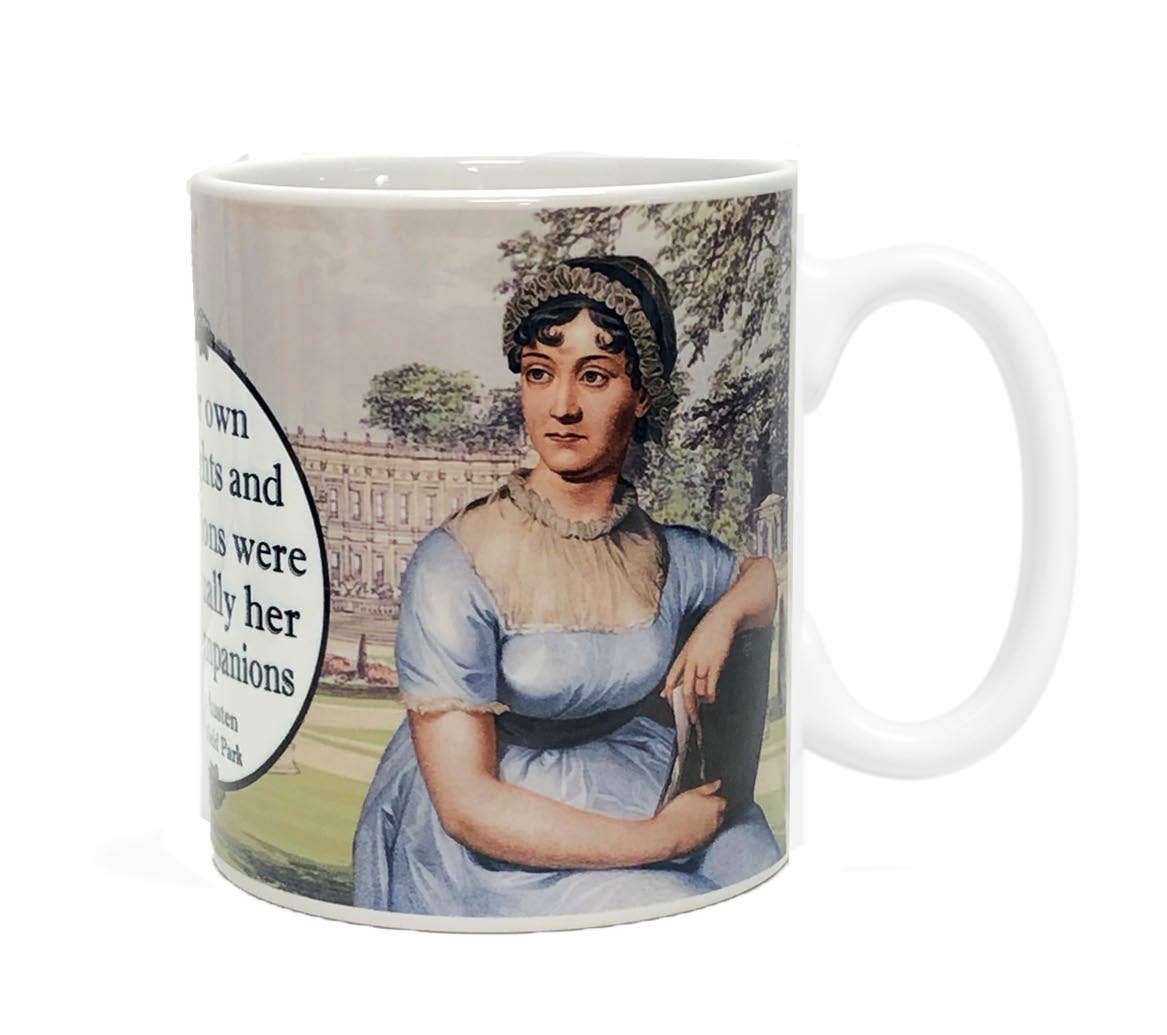 Jane Austen "Mansfield Park" Literary Mug, photo 1 of 2