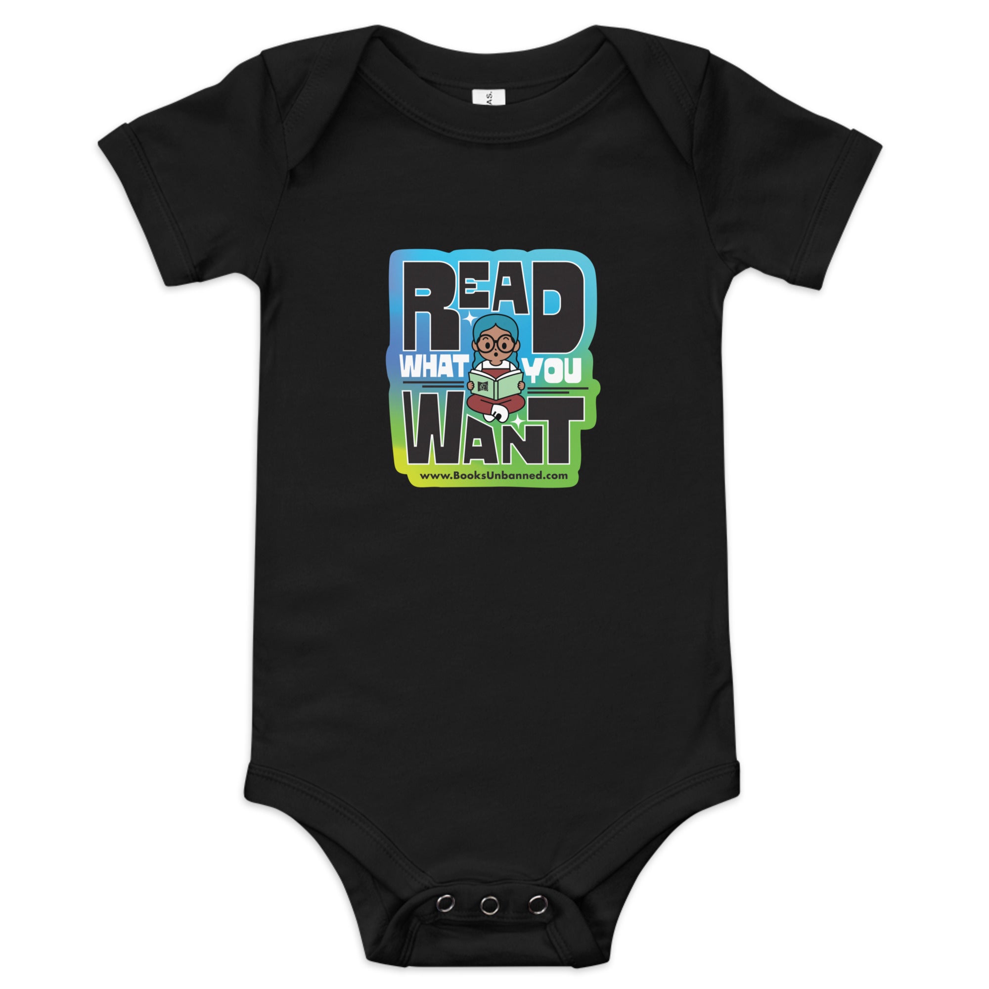 Read What You Want Baby Onesie (3 - 6 months), photo 2 of 6