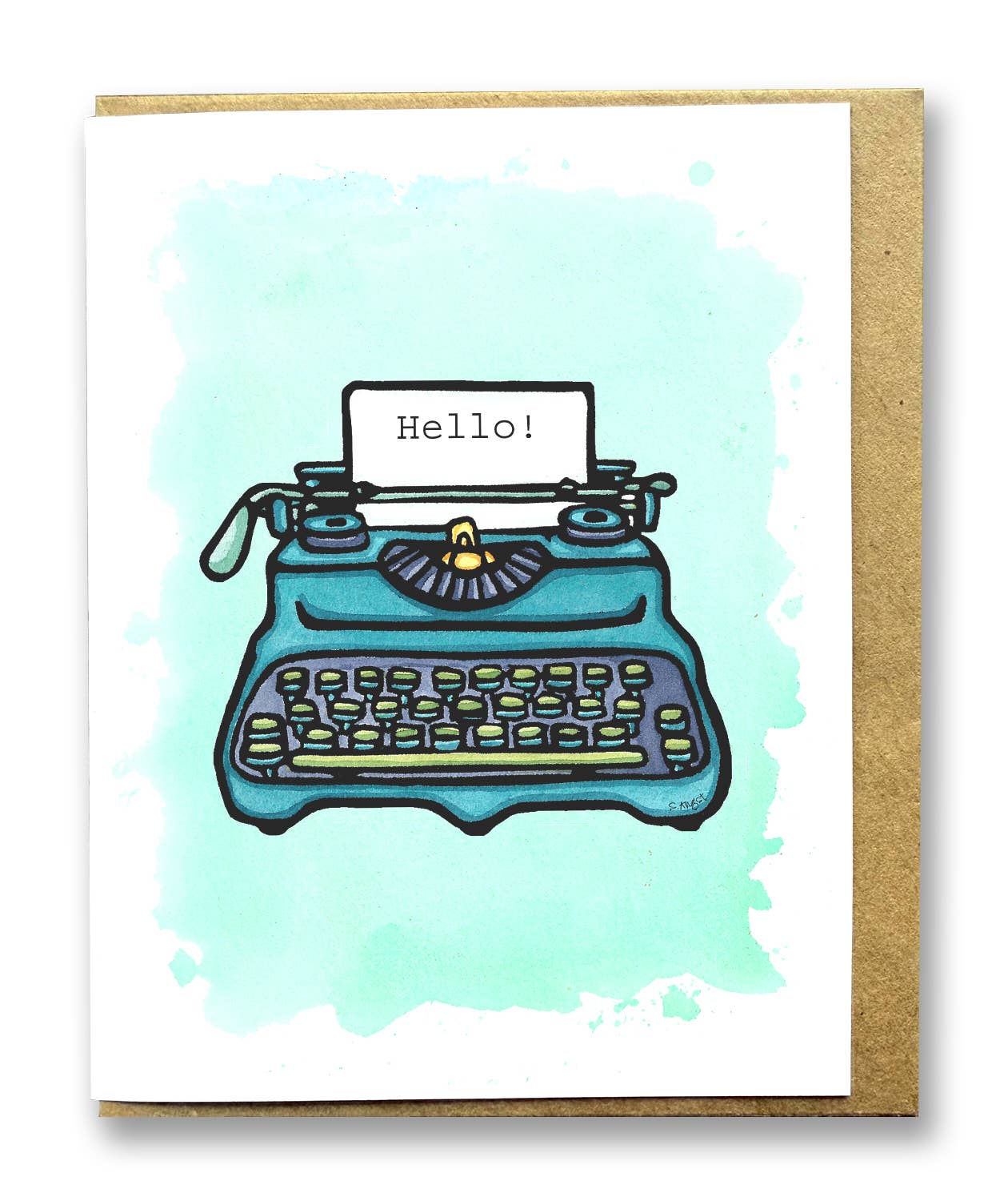Cute Little Card: Hello!, photo 2 of 3