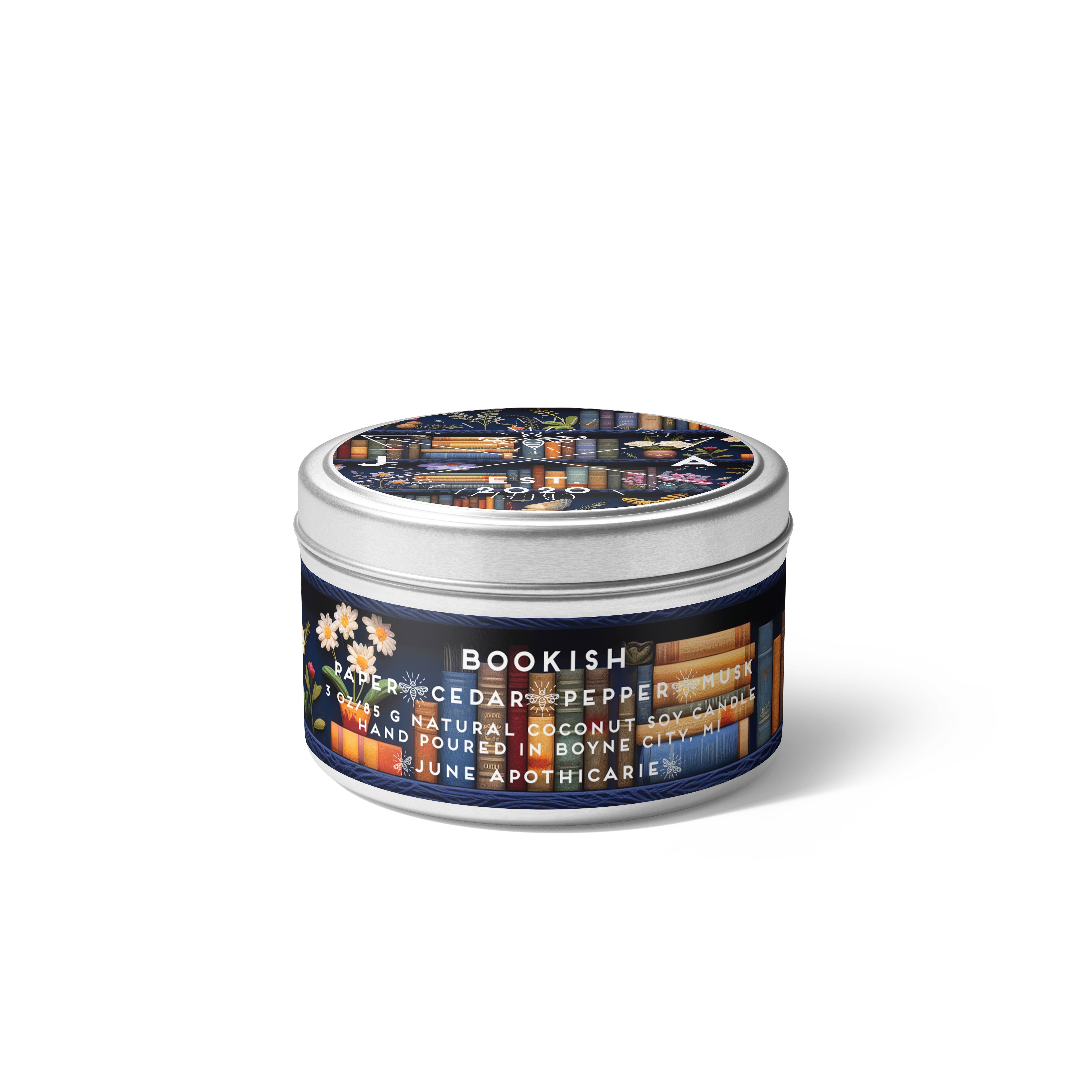 Bookish 4oz Travel Candle, photo 3 of 5