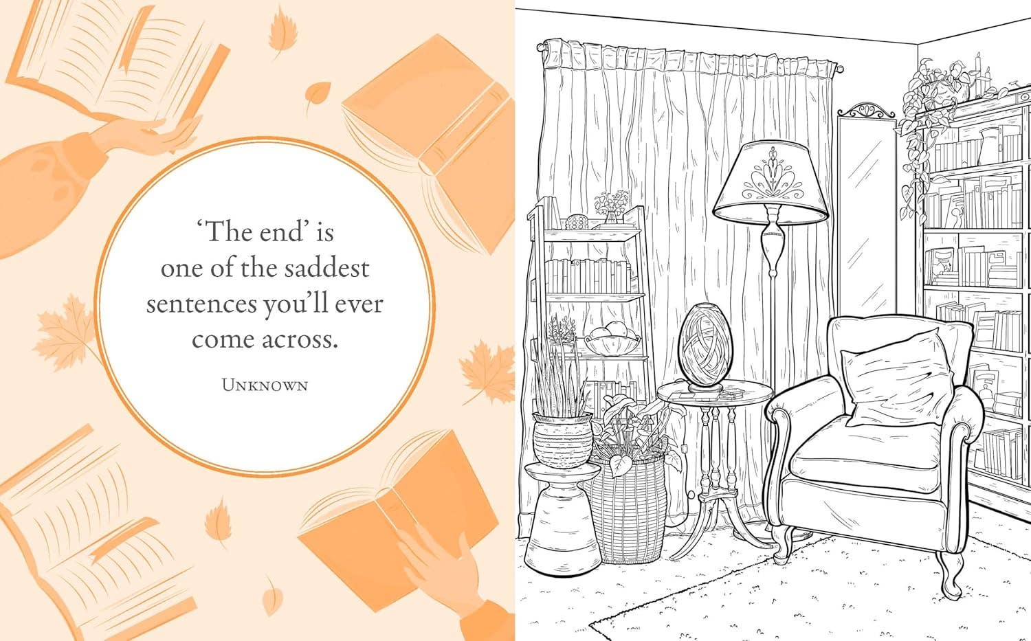 Book Lover's Coloring Book, photo 2 of 3