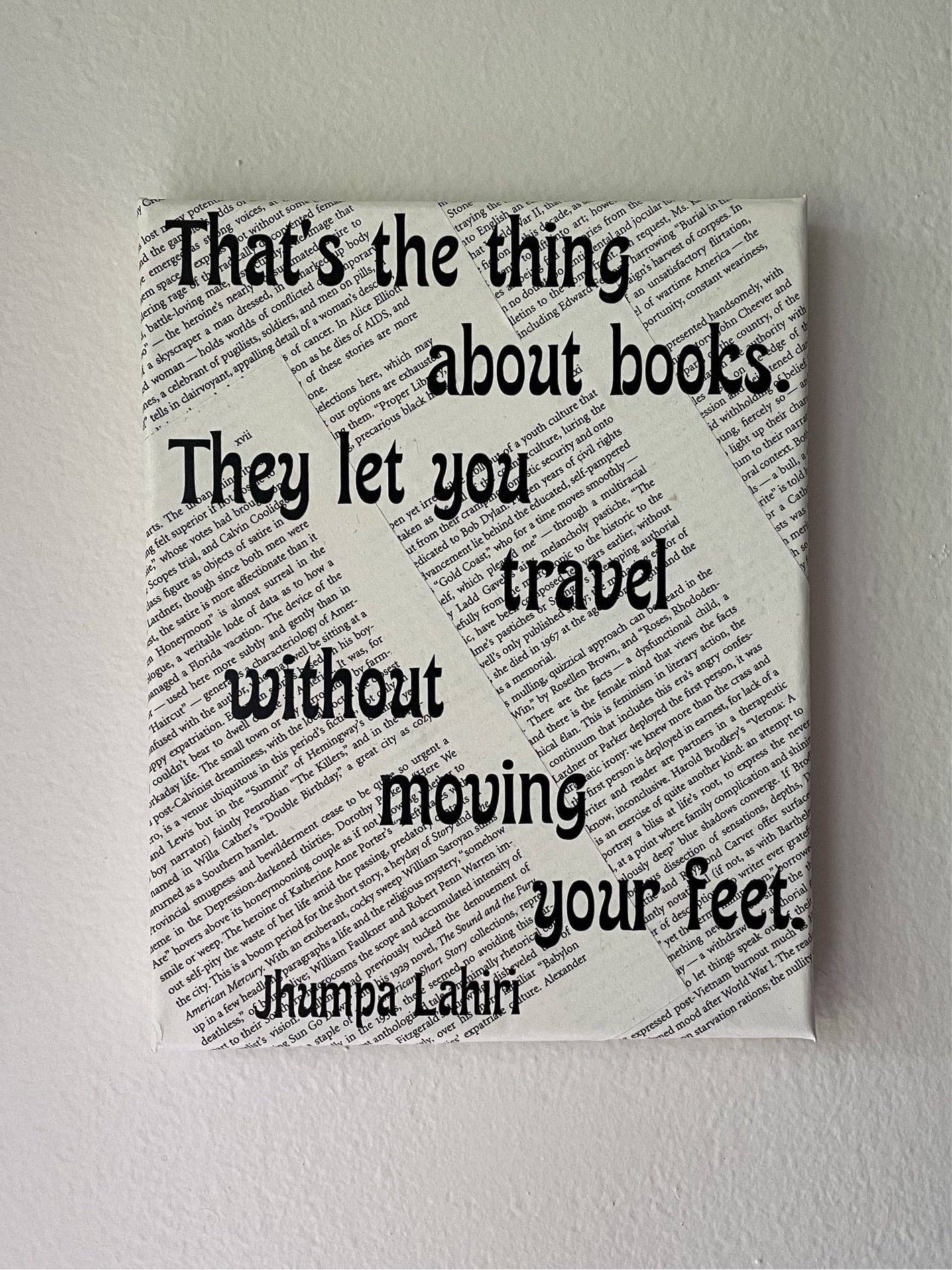 Books Let You Travel Canvas: Books Let You Travel, photo 1 of 4