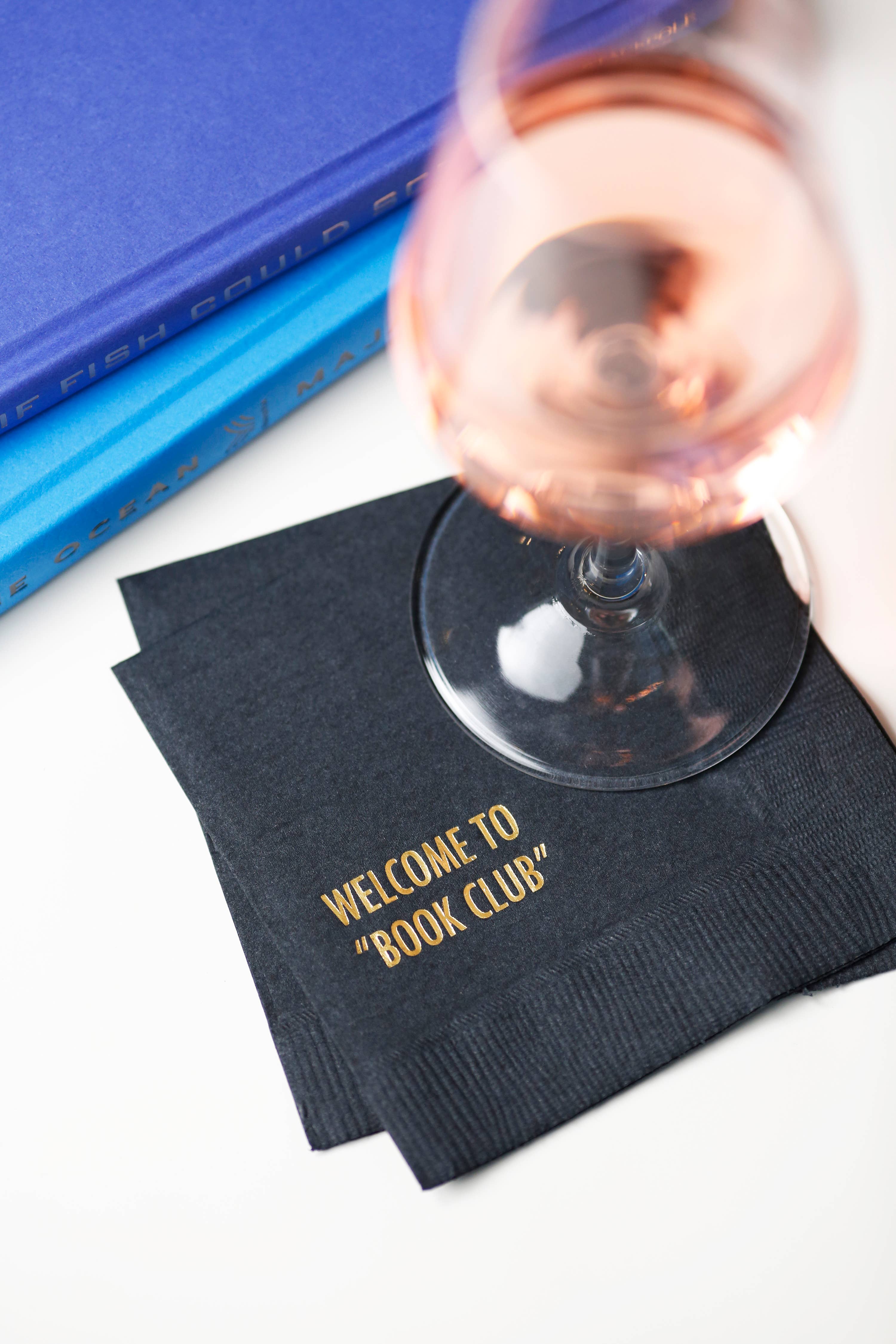 Book Club Cocktail Napkin, photo 2 of 2