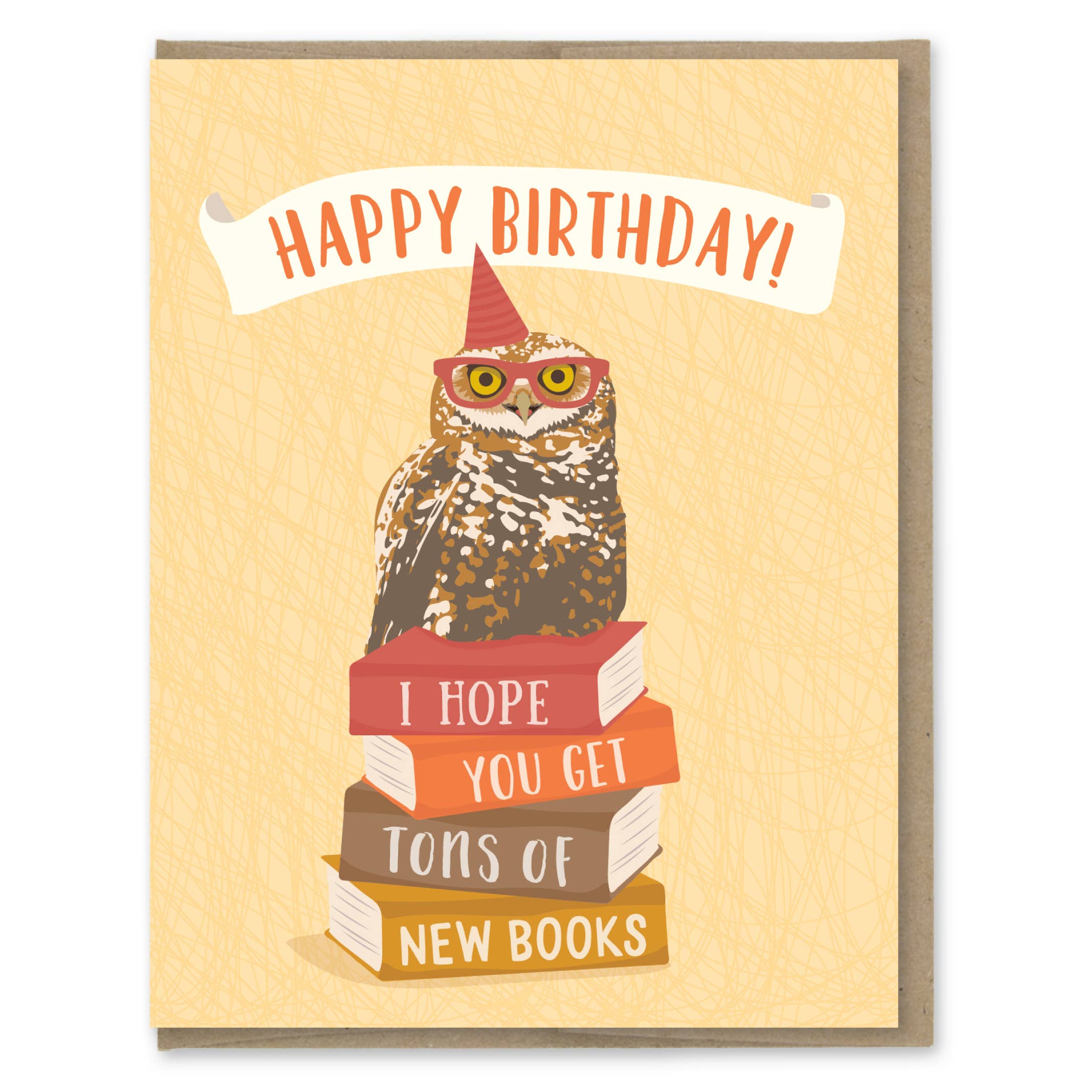 New Books Birthday Card, photo 1 of 3