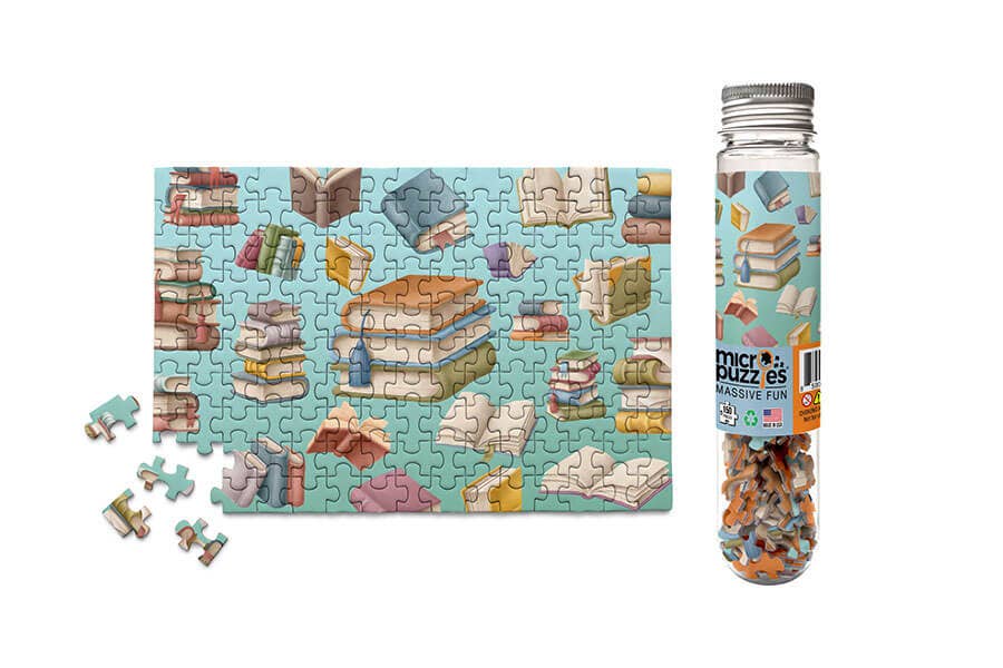 Book Collage Micro Puzzle, photo 1 of 6