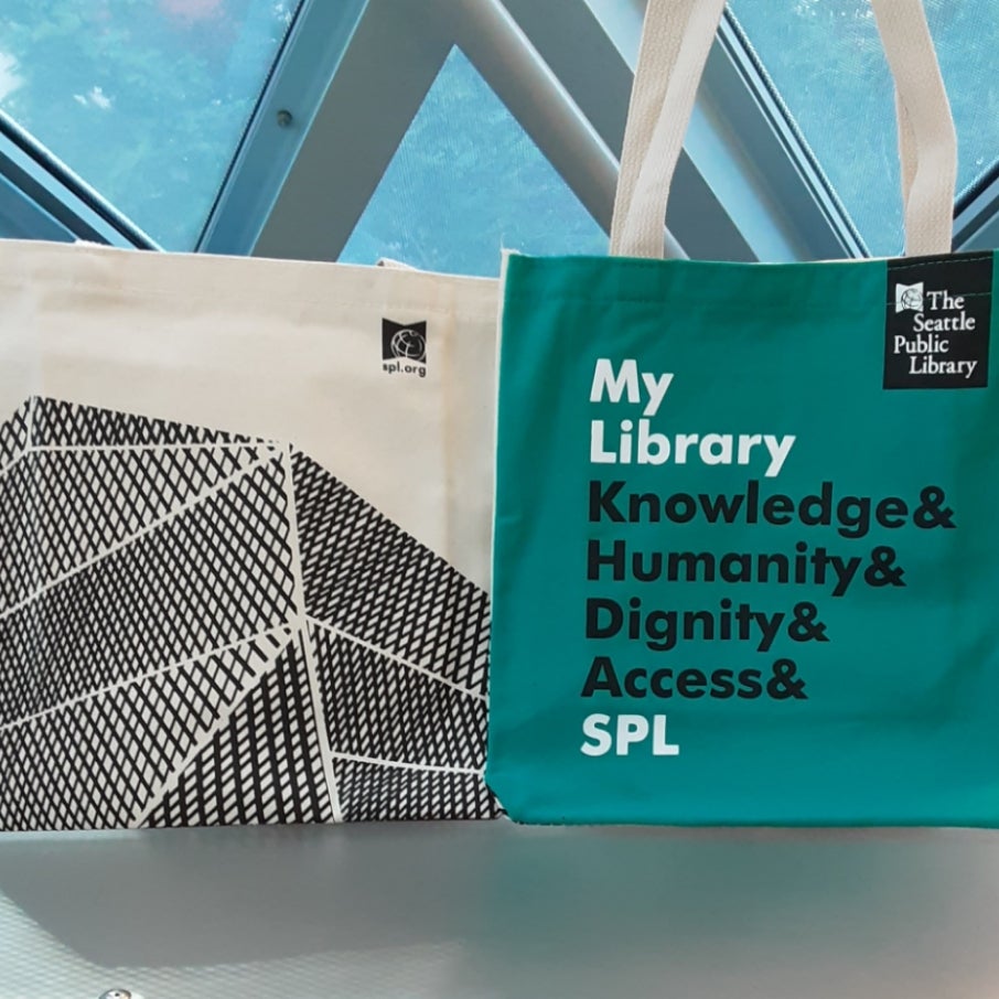 Seattle Public Library Building Tote, photo 2 of 4