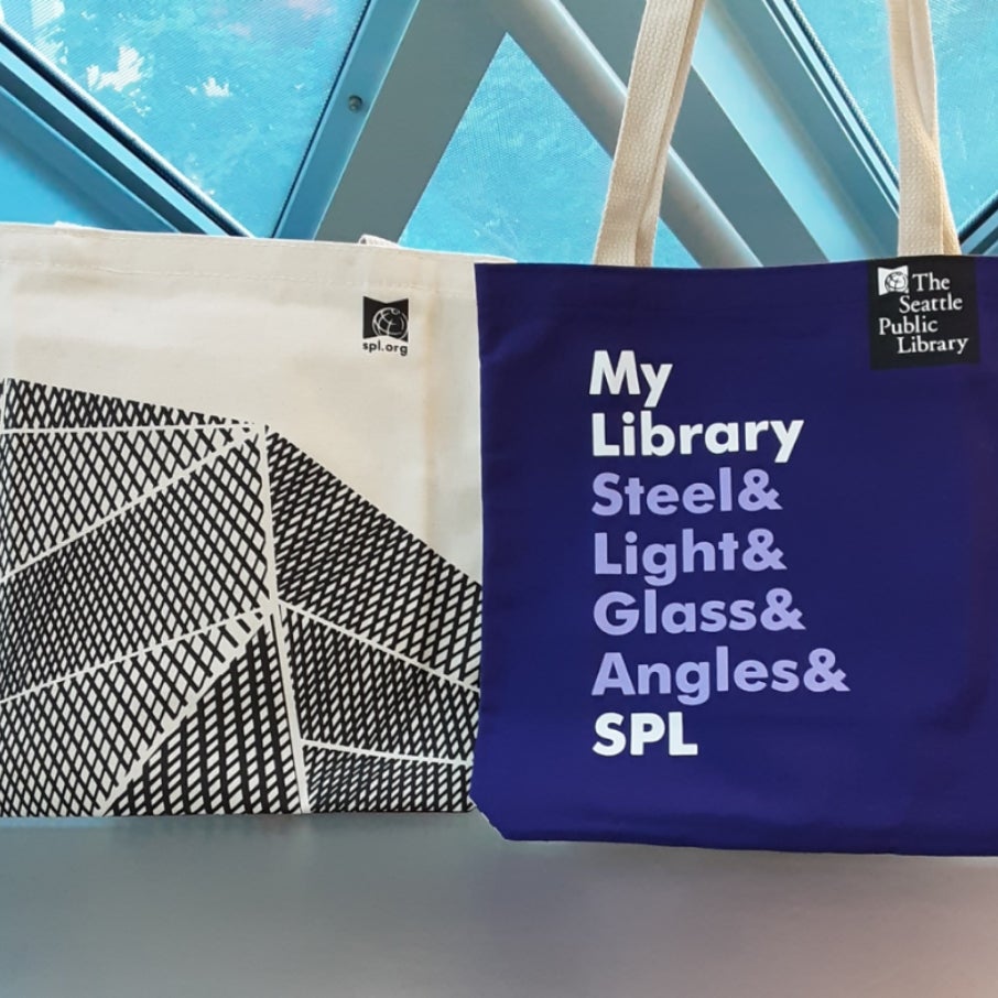 Seattle Public Library Building Tote, photo 4 of 4