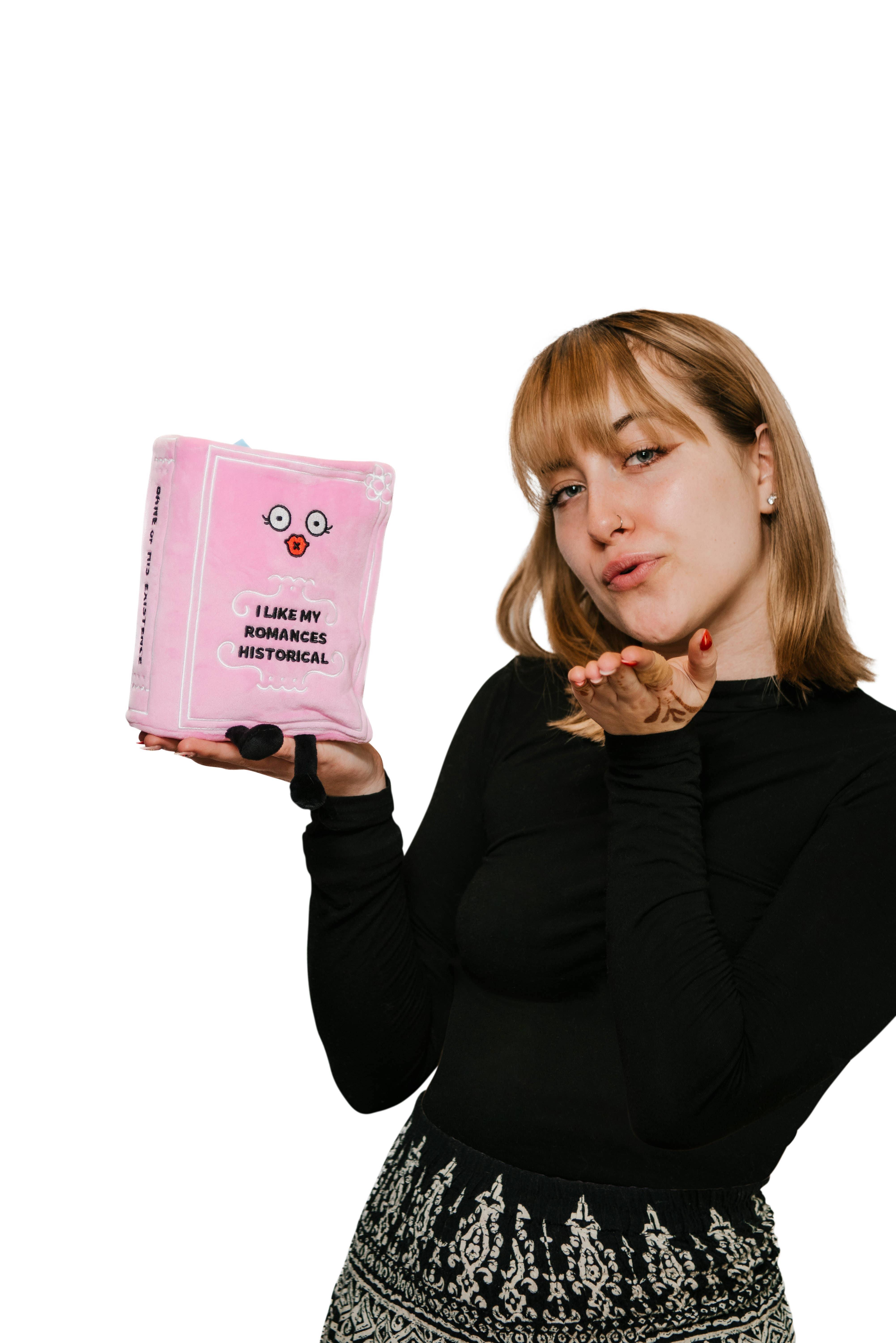 Plush Book Romance Historical Soft Cuddly Toy Funny Cute, photo 3 of 3