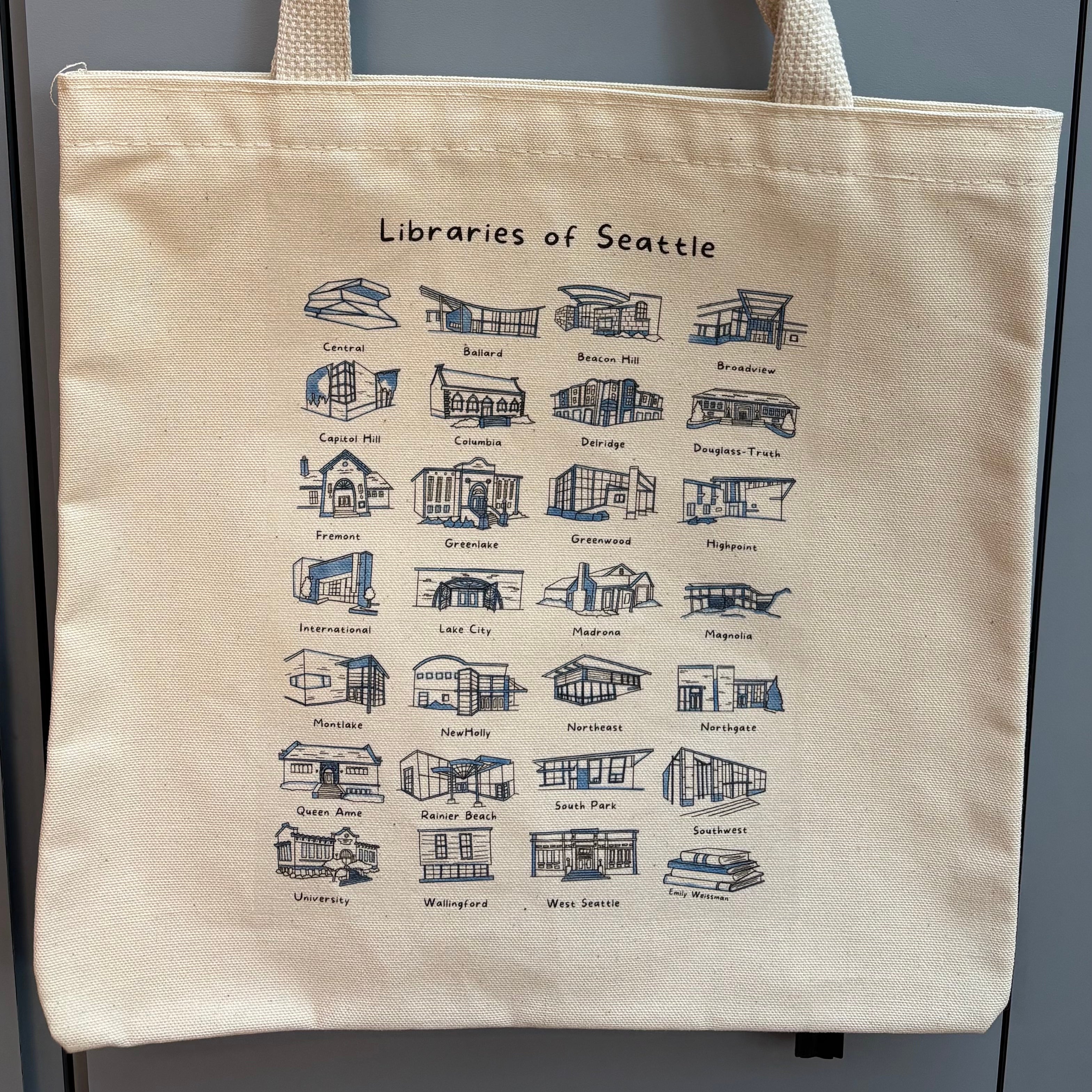 Libraries of Seattle Tote