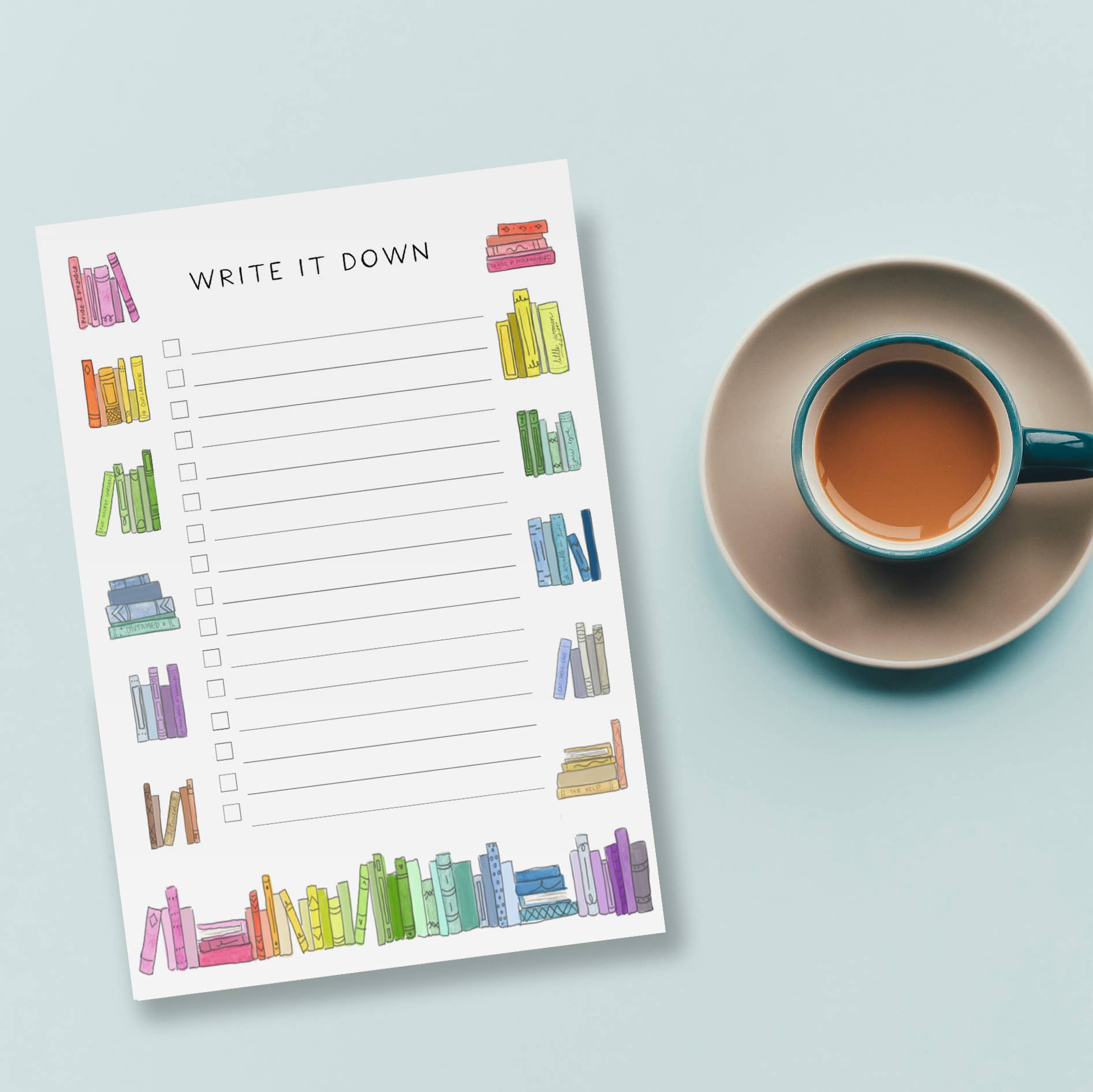 Notepad - Colorful Book To Do List, photo 1 of 2