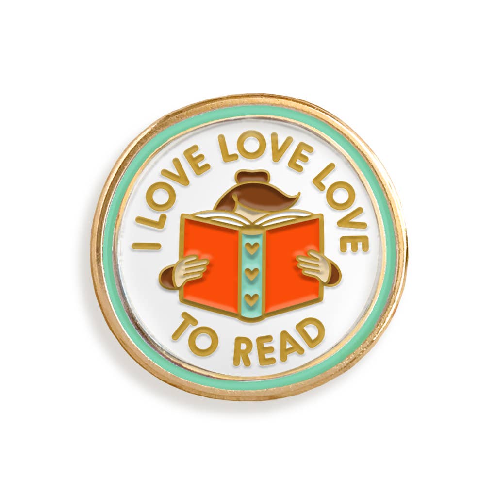 Love to Read Gift Set - Bookmark & Enamel Pin, photo 4 of 4