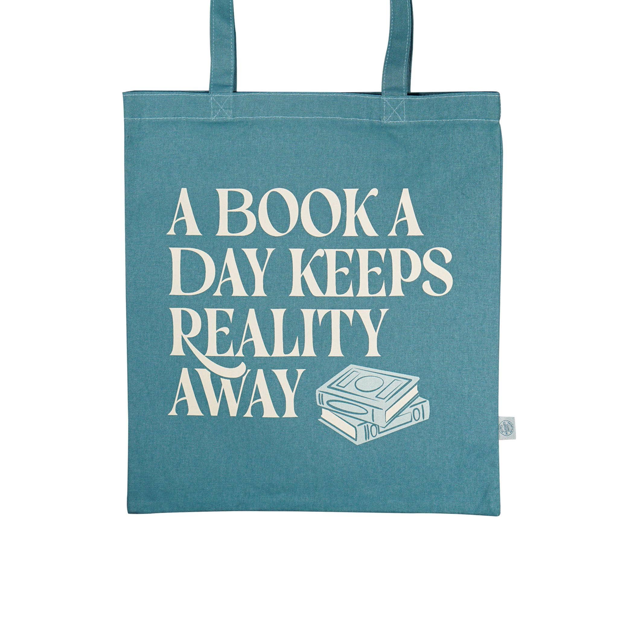 Cotton Tote – A Book a Day Keeps Reality Away, photo 3 of 3