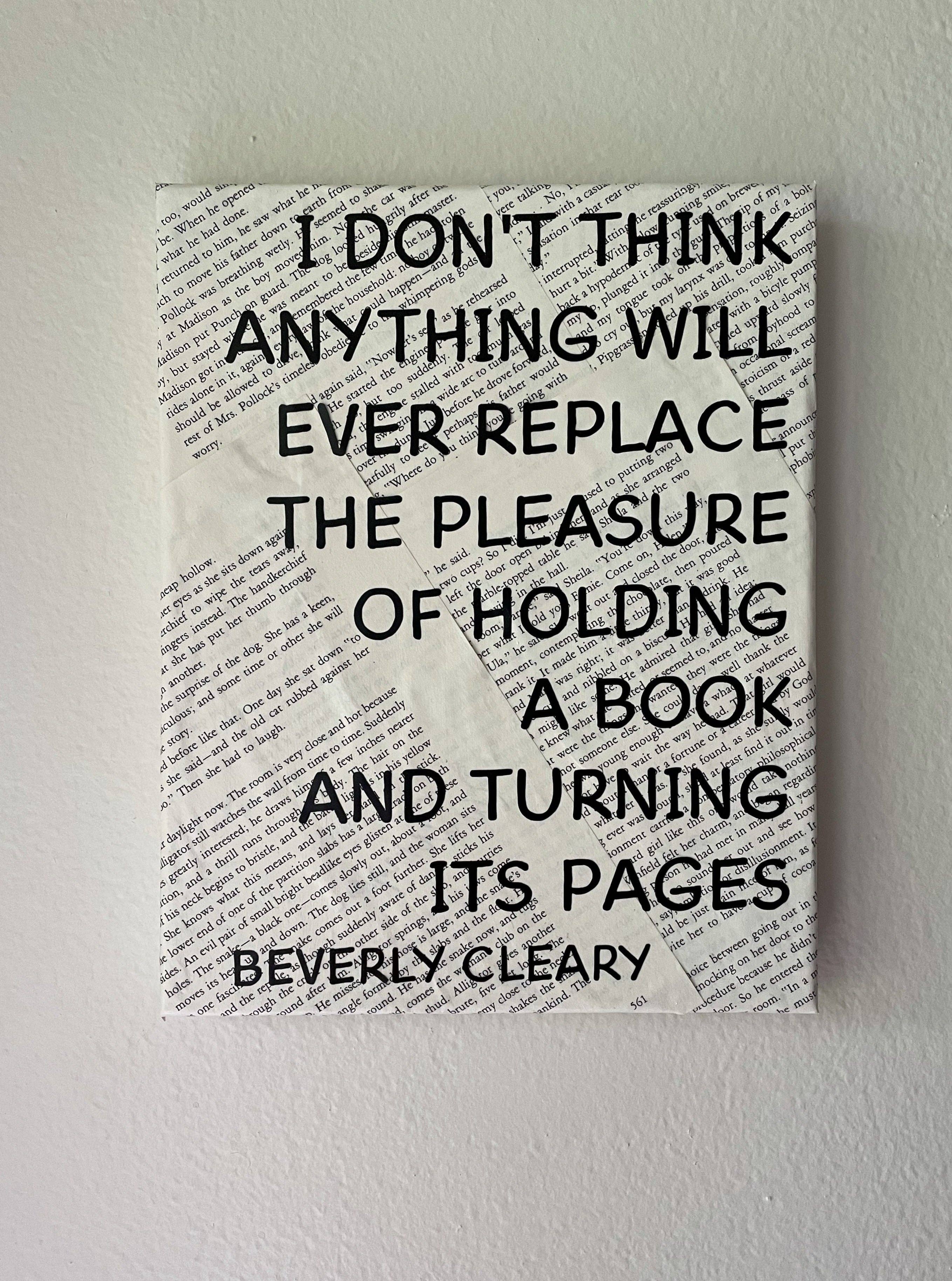 Beverly Cleary Quote Canvas: Beverly Cleary, photo 1 of 4