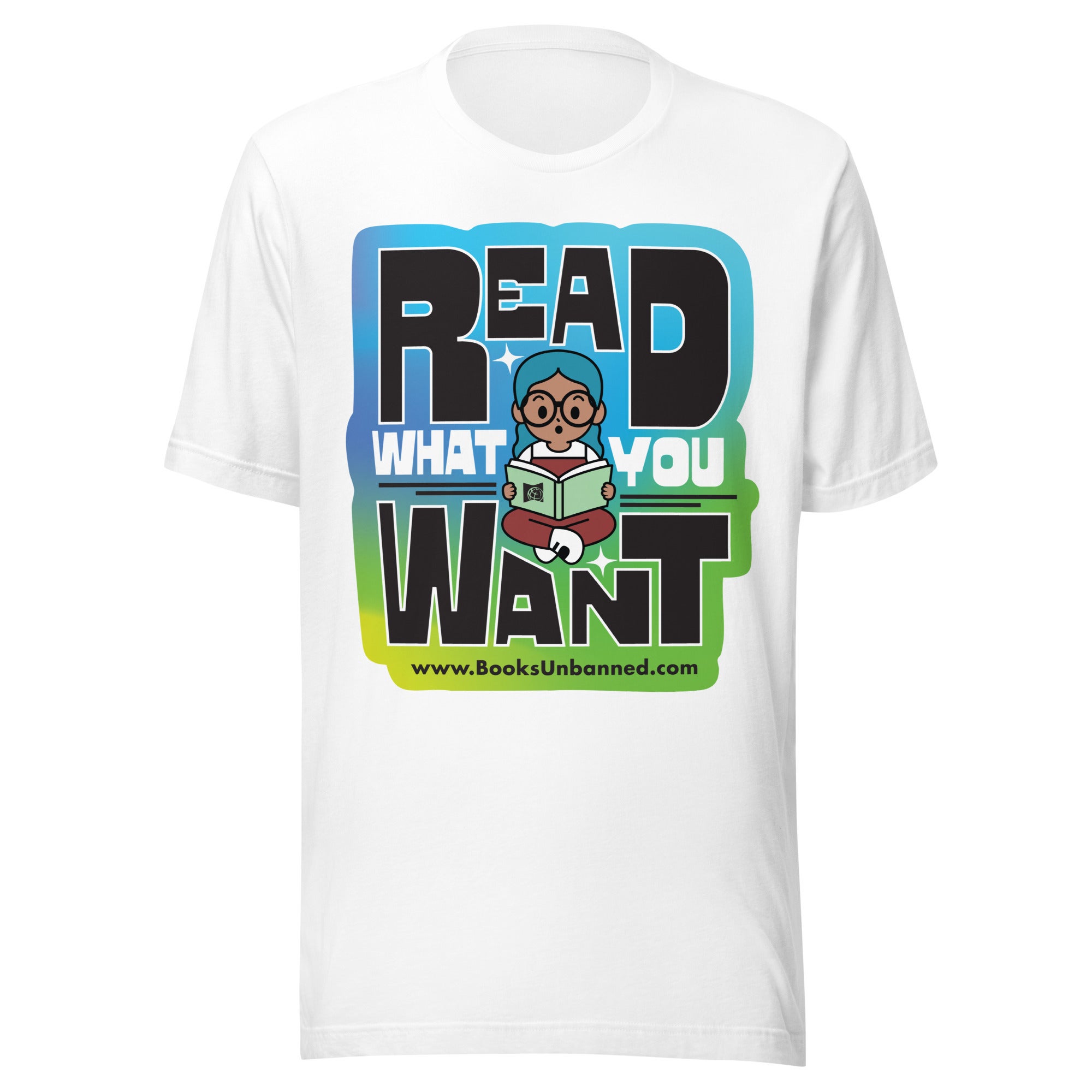 Read What You Want (Books Unbanned) - Green/Blue, photo 5 of 8