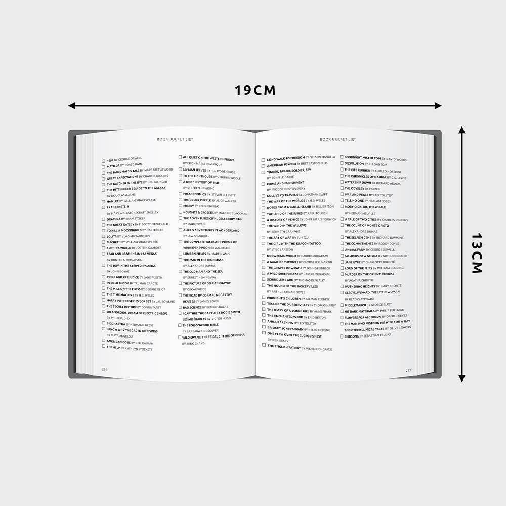 Book Bucket List Lens Cloth | Microfiber Gift for Readers, photo 5 of 5