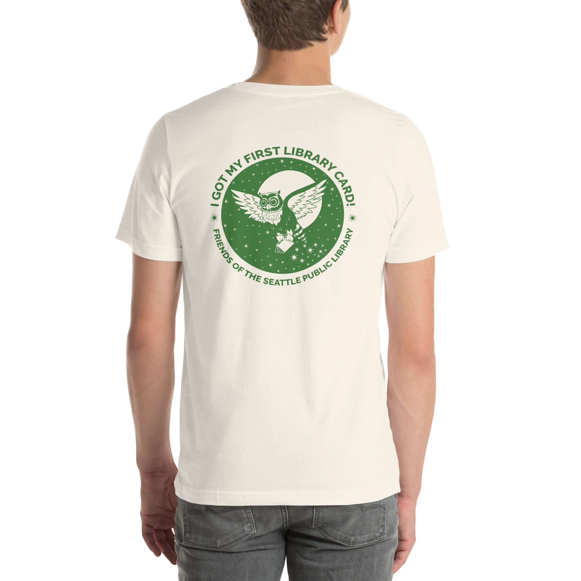 FOSPL Library Card Unisex T-Shirt, photo 1 of 8