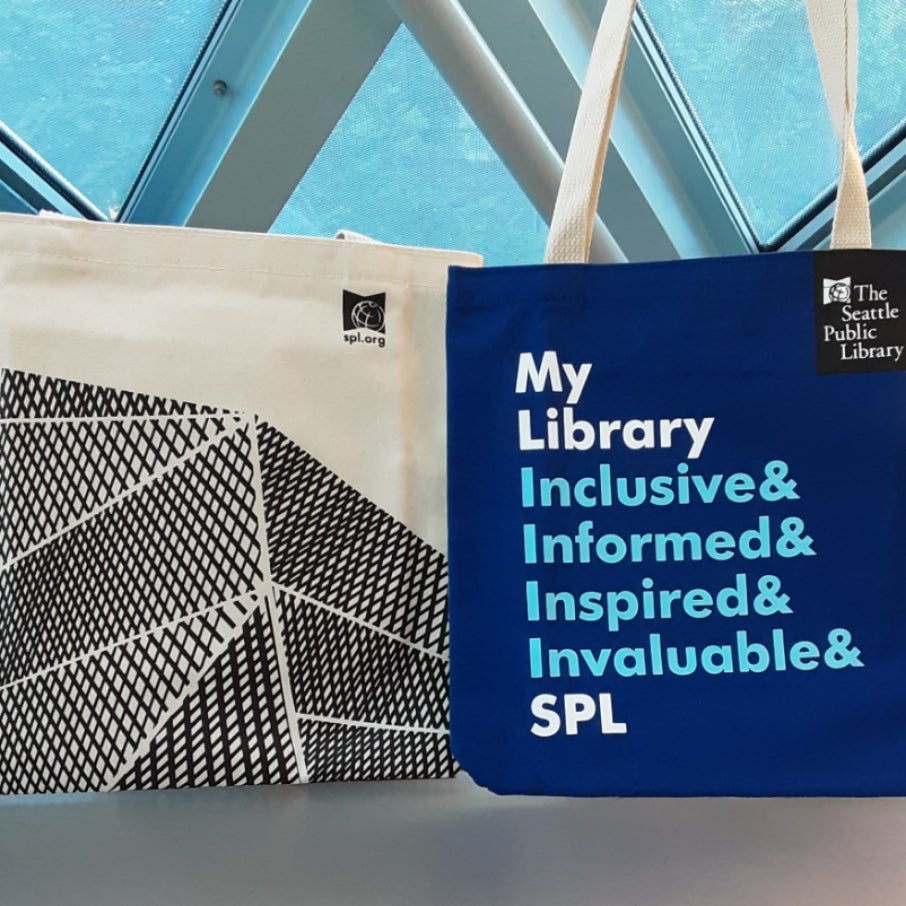Seattle Public Library Building Tote, photo 3 of 4