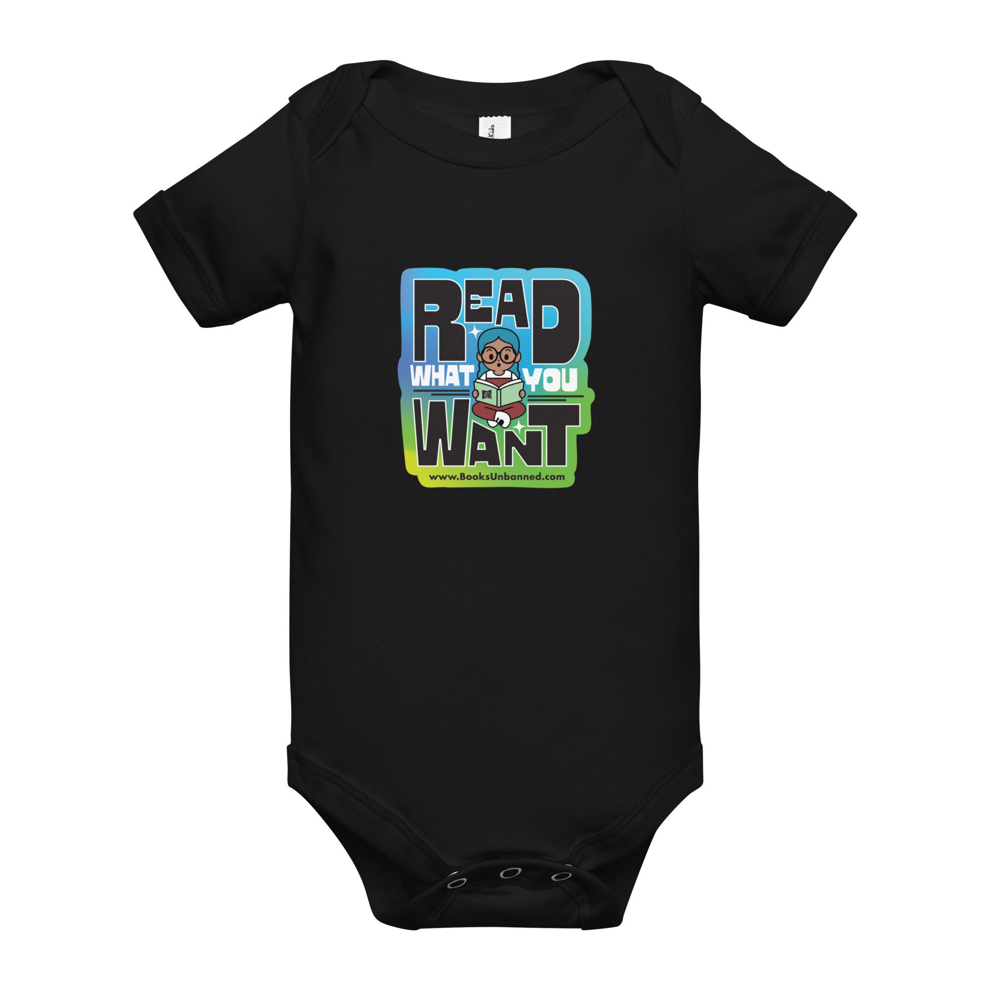 Read What You Want Baby Onesie (3 - 6 months), photo 1 of 6