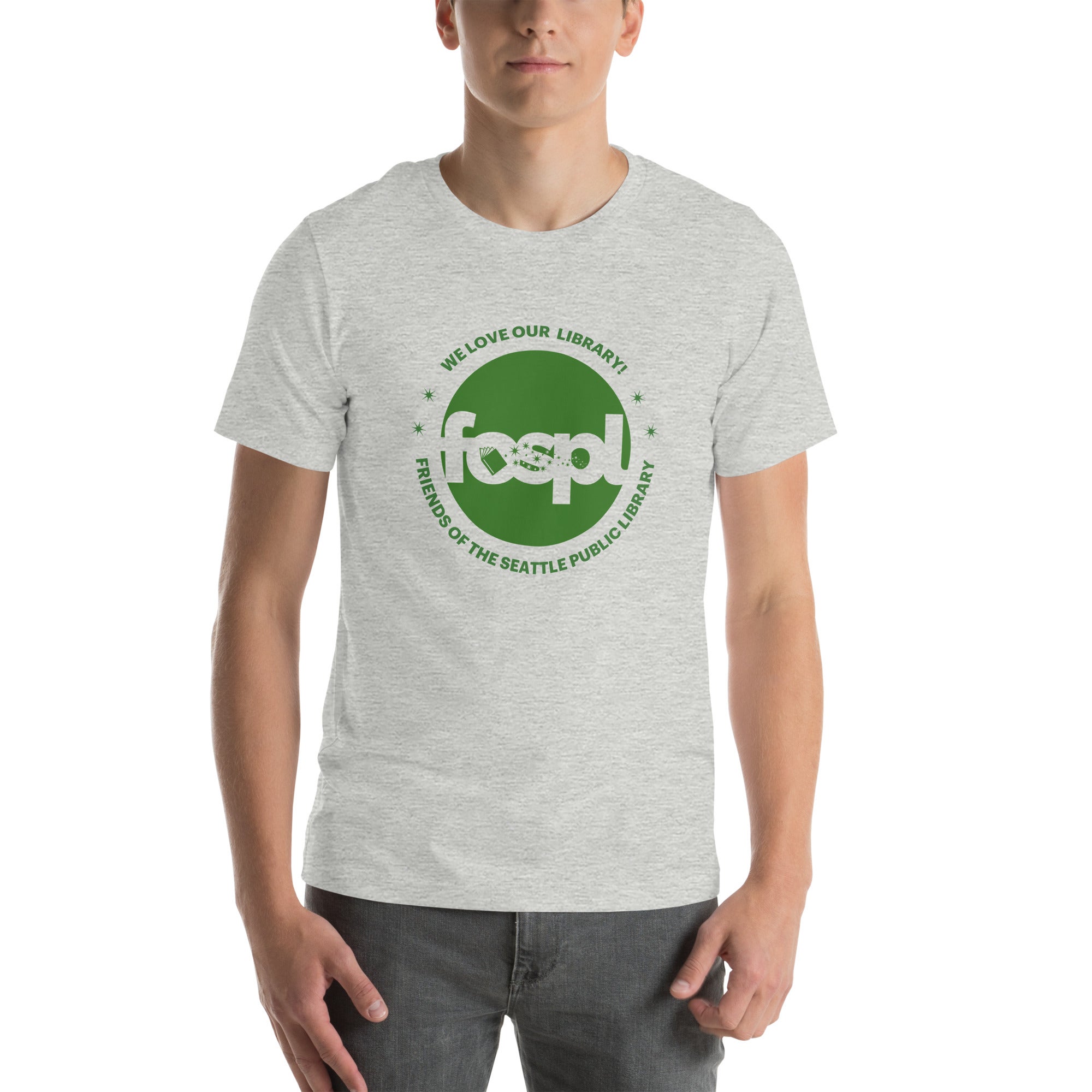 We Love Our Library (FOSPL) Unisex Shirt, photo 6 of 8