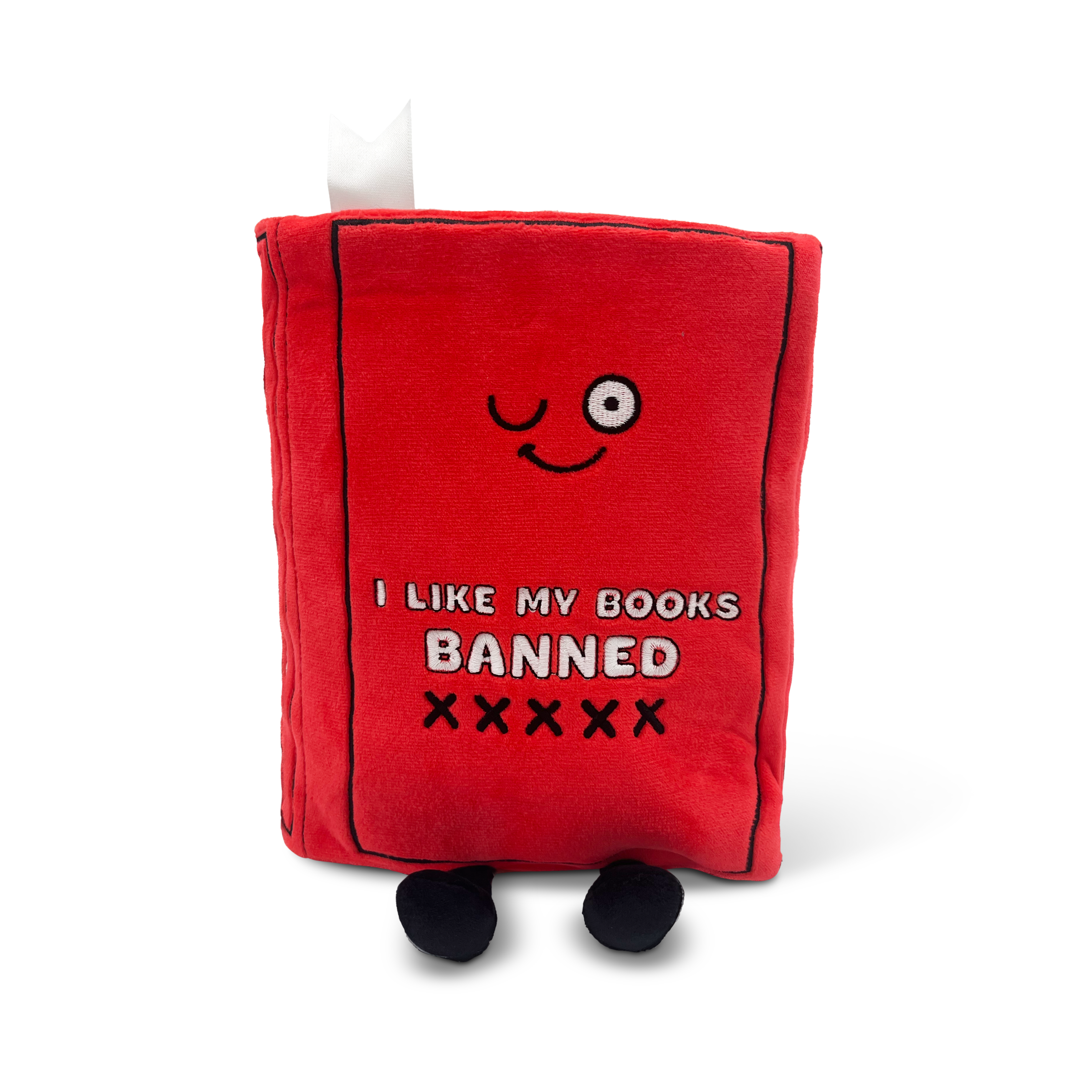 "I Like My Books Banned" Book Plush, photo 1 of 5