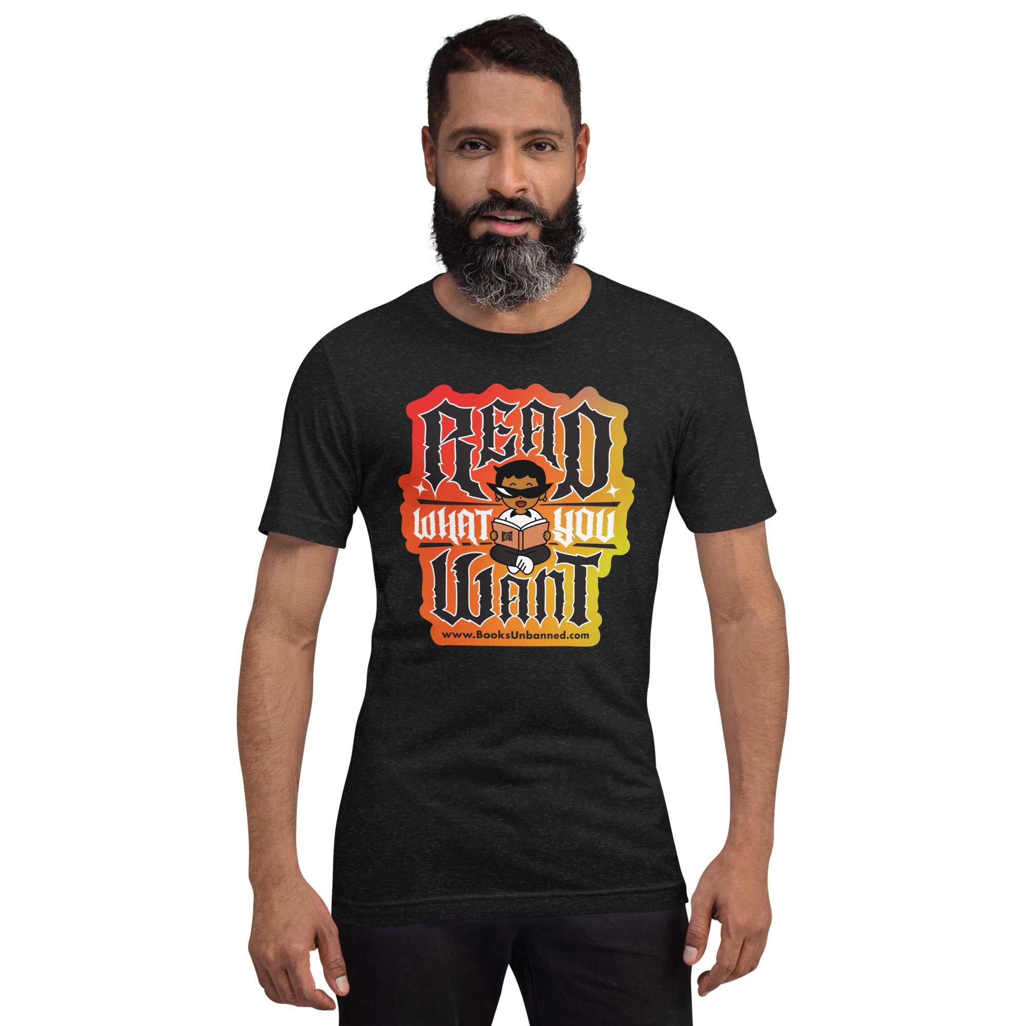 Read What You Want (Books Unbanned) - Orange/Yellow, photo 1 of 8