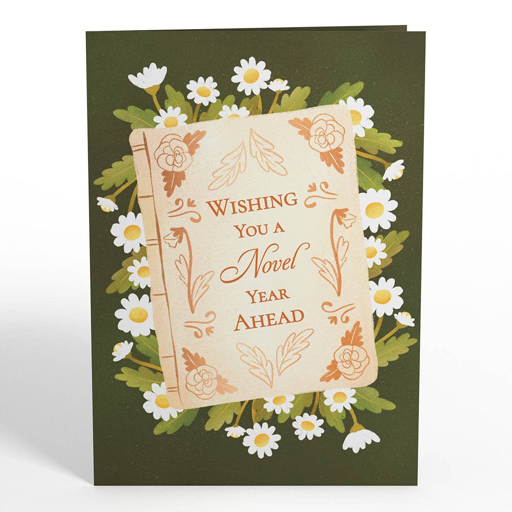 Cheers to a New Chapter 5x7" Birthday Pop-Up Card, photo 4 of 5