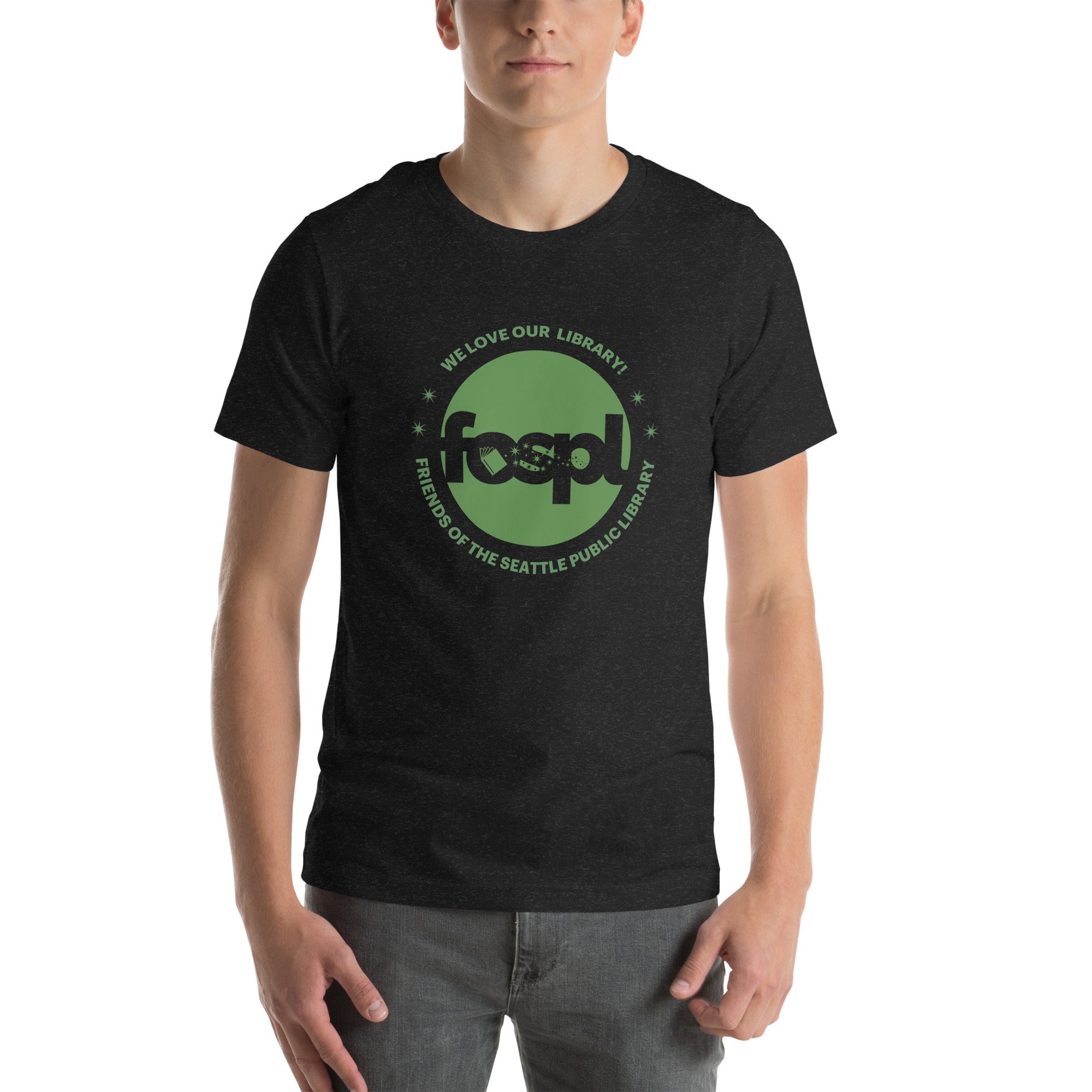 We Love Our Library (FOSPL) Unisex Shirt, photo 2 of 8