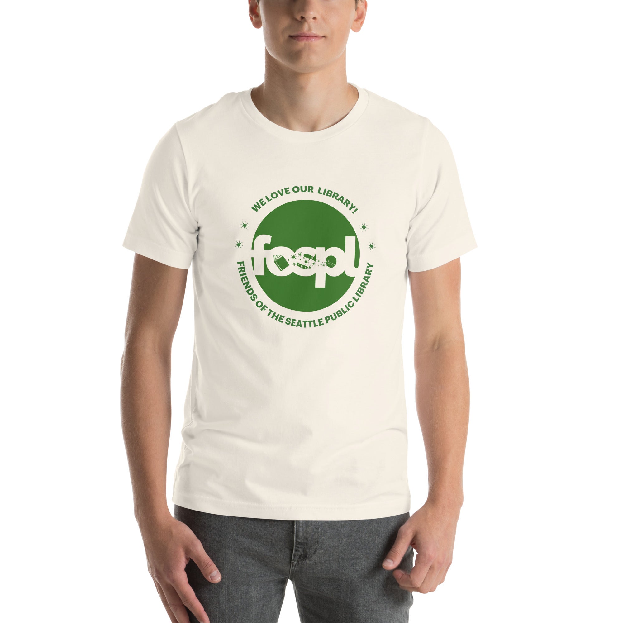 We Love Our Library (FOSPL) Unisex Shirt, photo 1 of 8