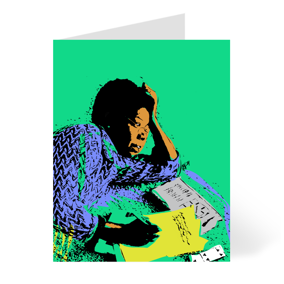 Maya Angelou Writing Card | Book Lovers | Iconic Women, photo 1 of 3