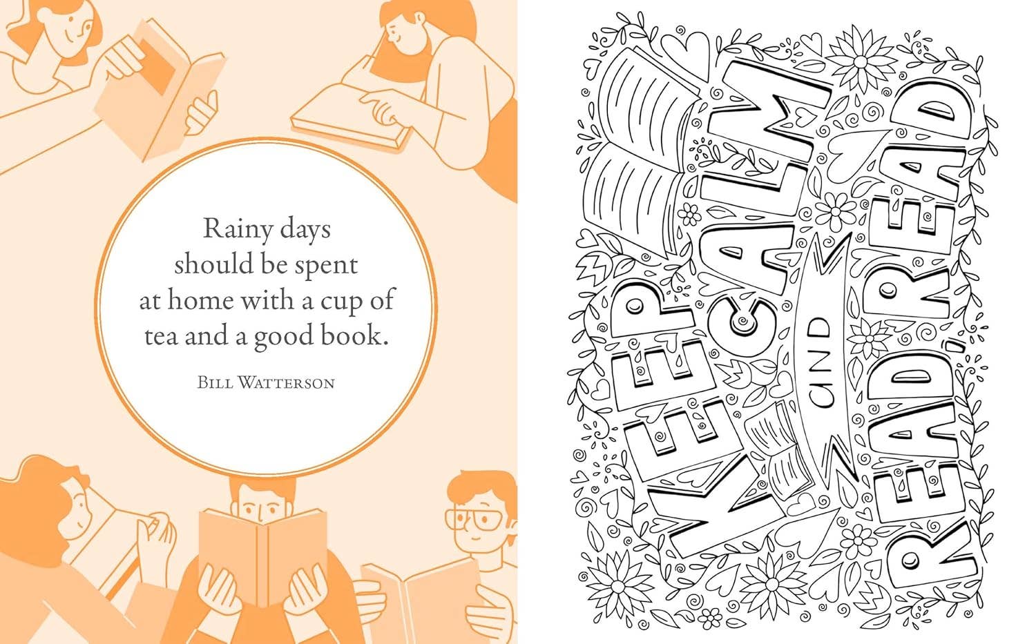Book Lover's Coloring Book, photo 3 of 3