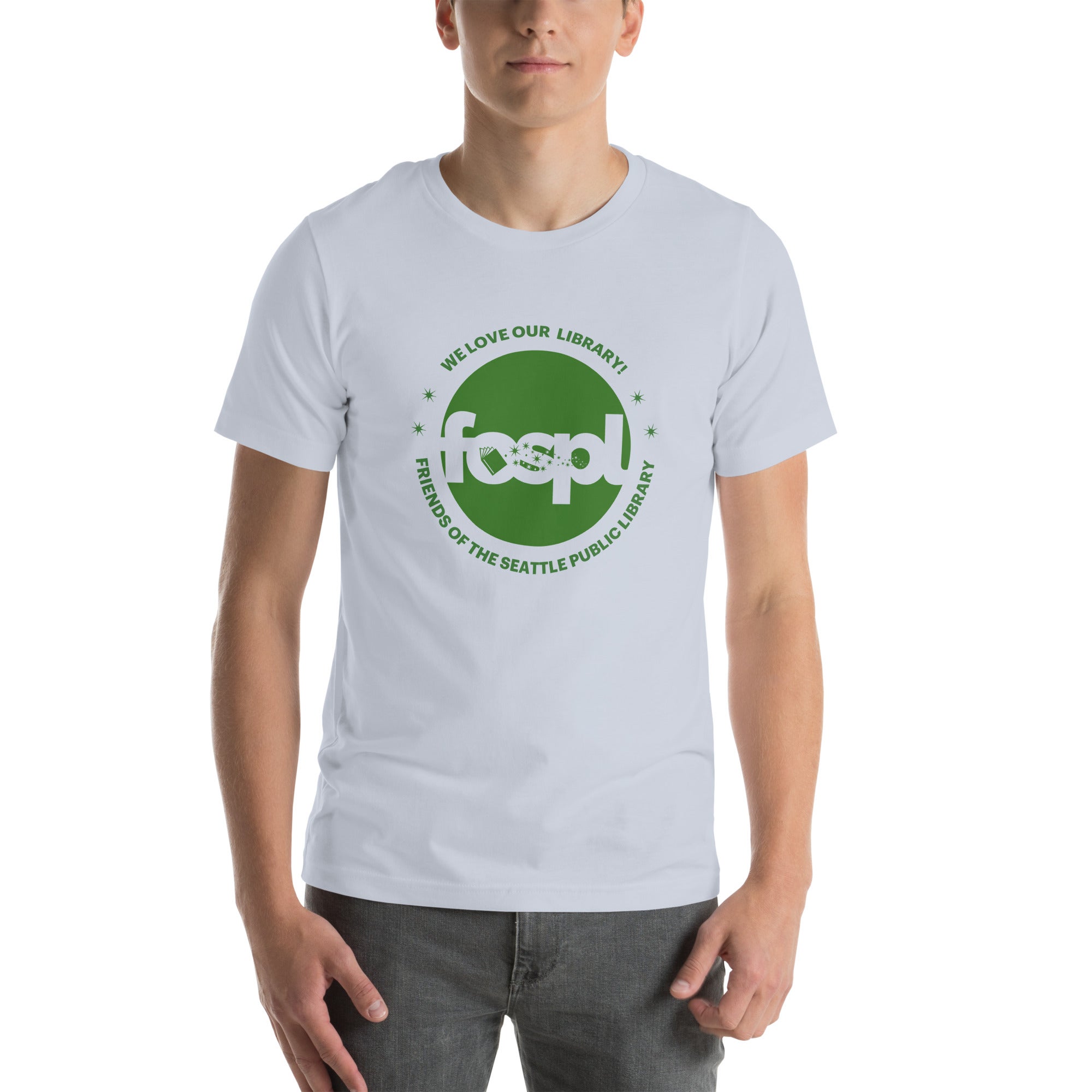 We Love Our Library (FOSPL) Unisex Shirt, photo 8 of 8
