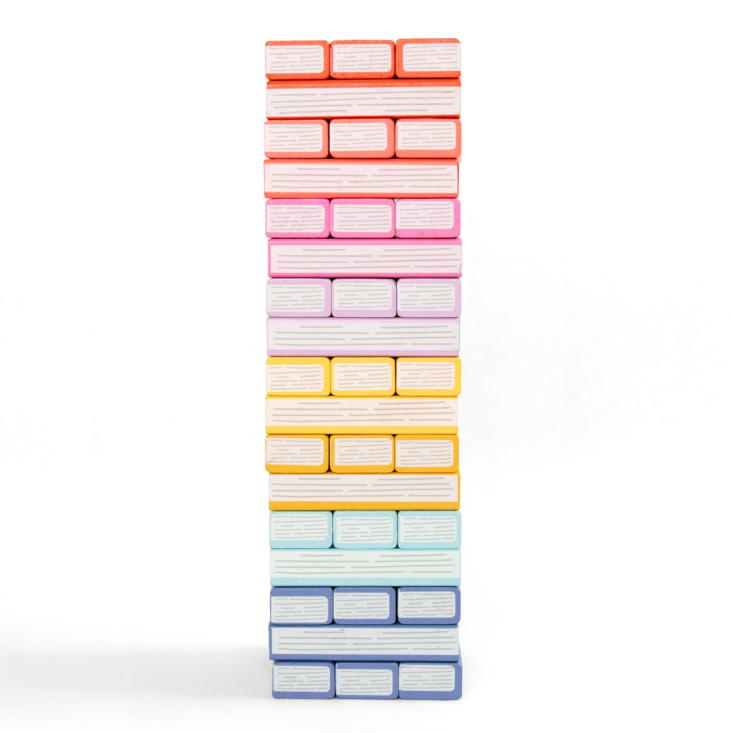 Tumbling Book Stack - Wooden Block Stacking & Balance Game, photo 2 of 3
