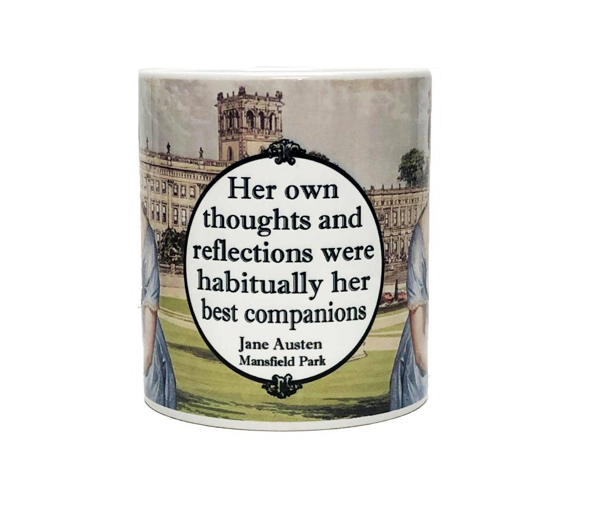 Jane Austen "Mansfield Park" Literary Mug, photo 2 of 2