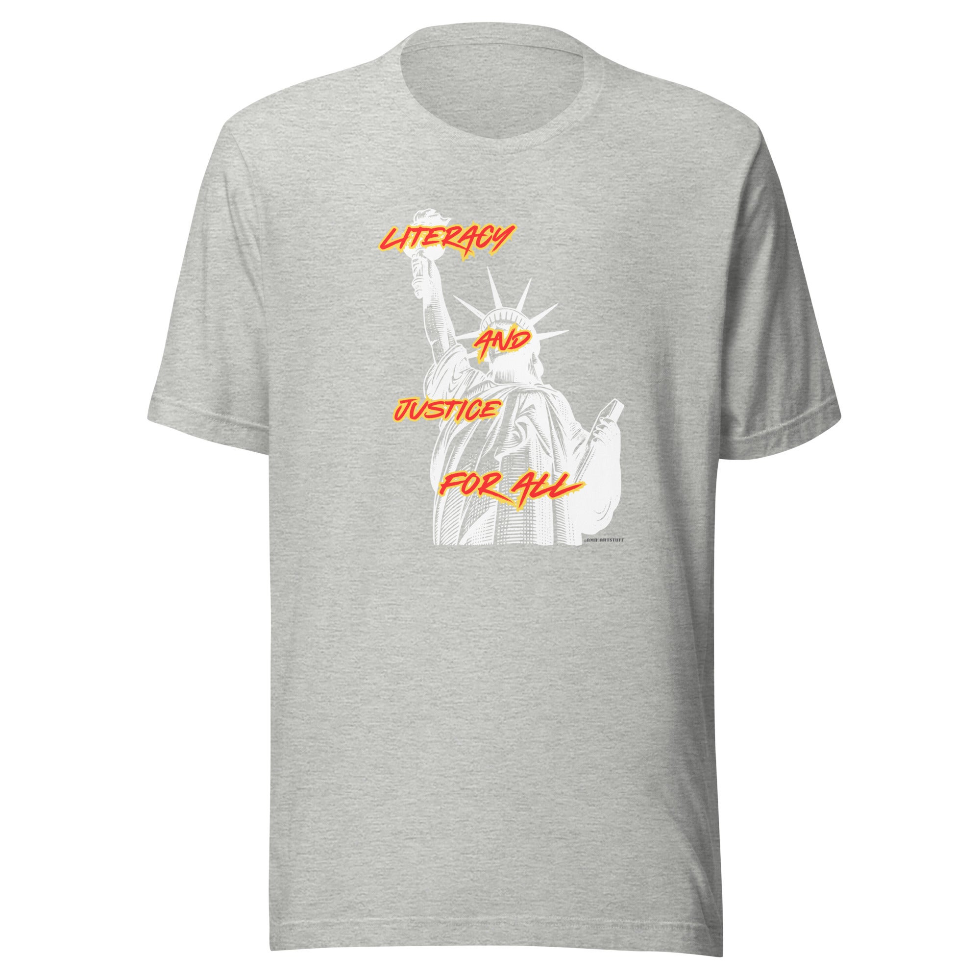 Unisex Literacy and Justice for All Tee, photo 5 of 8